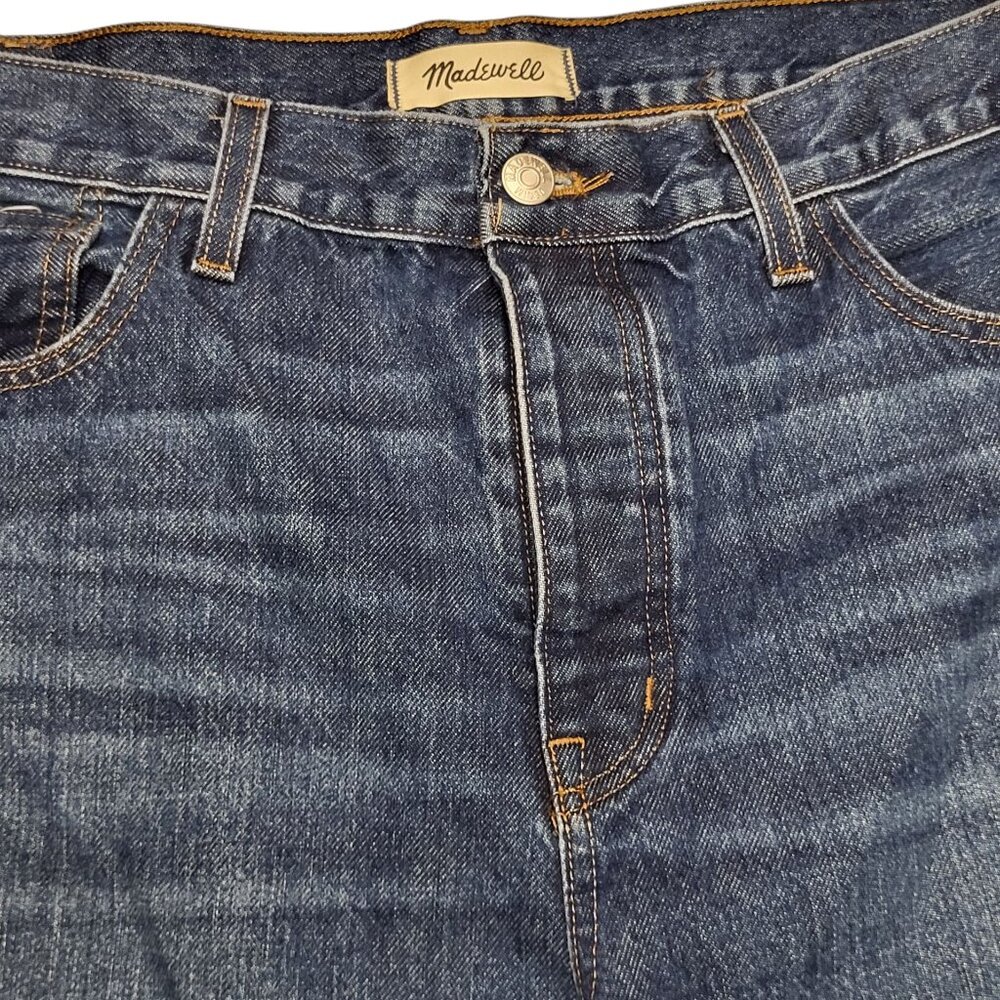 Madewell Jeans Womens 31x30 The Perfect Vintage Wide-Leg High Rise USA